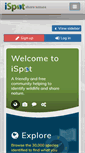 Mobile Screenshot of ispotnature.org